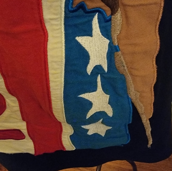 VINTAGE JULIUS ERVING APPLIQUED PIECE OF ART T-SHIRT WITH EMBROIDERED SIGNATURE - Picture 6 of 6